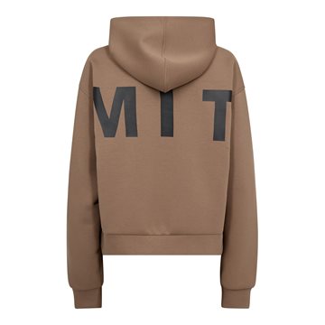 Haute L\' Amitié - Maxi Split Hoodie - Walnut